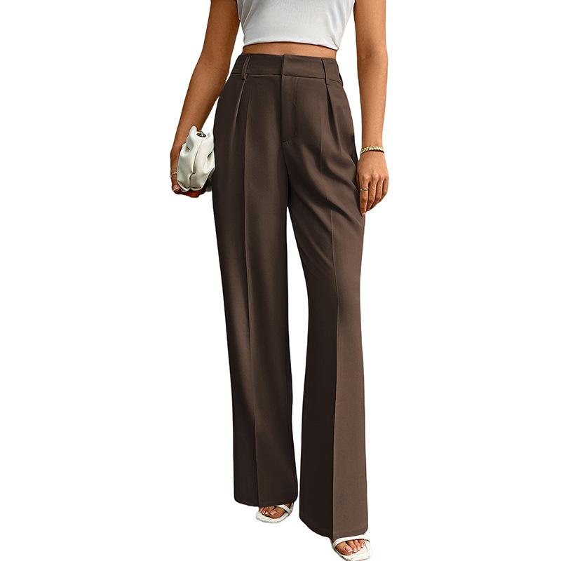High Waist Wide Leg Pants In Multiple Colors