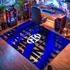 Inter Milan Logo Carpet Rug for Living Room Bedroom Home Sofa Decoration,Kids Play Nonslip Floor Mat