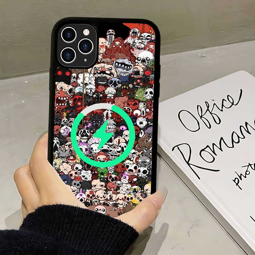 

Чехол для телефона с магнитной беспроводной зарядкой The Binding Of I-Isaac для IPhone 17 16 15 14 Plus 13 12 11 Pro Max iPhone 16 pro