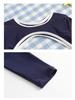 2025 New Style Girls' Long Sleeve Sun Protection One-Piece Swimsuit for Middle & Big Children – High-End Professional Sportswear
