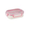 Divided Insulated Lunch Box 900/1400ML Compartment Lunch Box Stainless Steel Lunch Box  Worker
