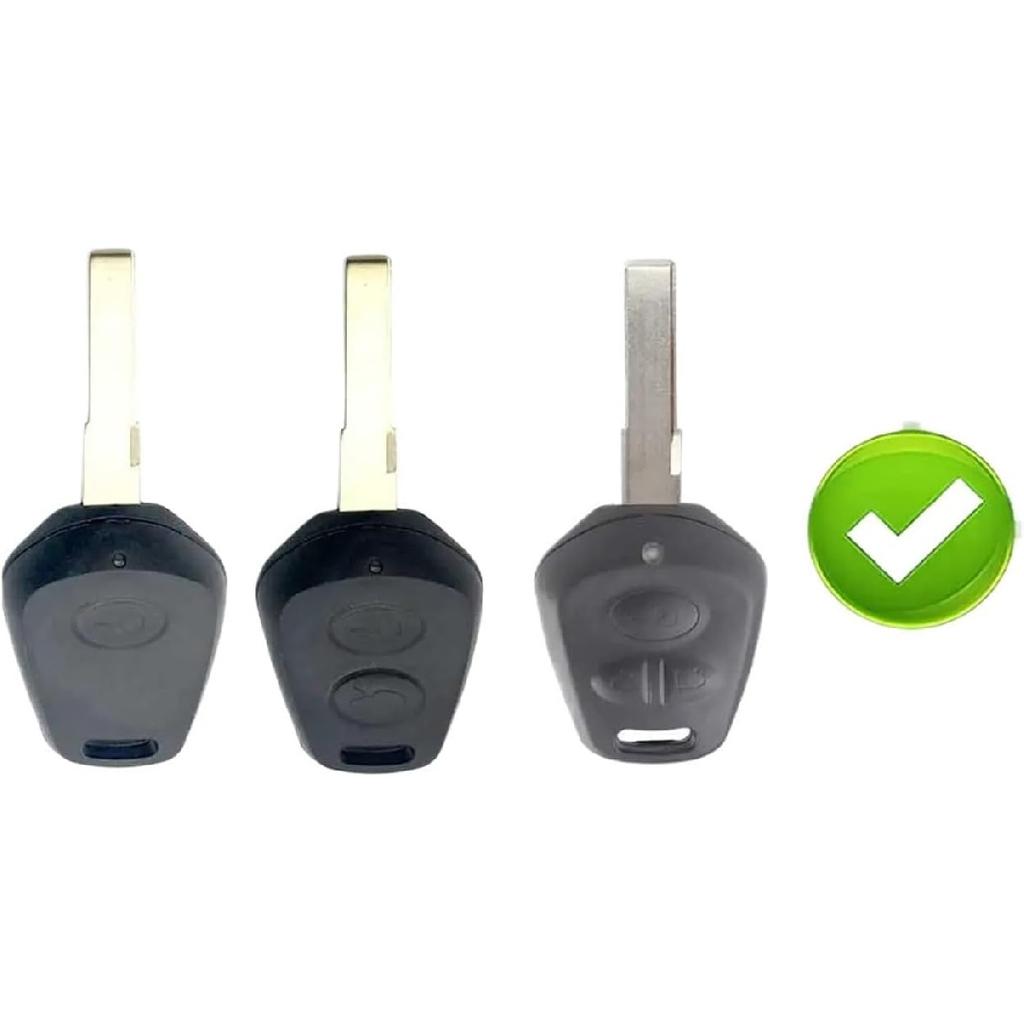 Ochranný kryt pouzdra na klíčenku s 2 tlačítky z lesklých uhlíkových vláken Kompatibilní pro Porsche S 986 911 996