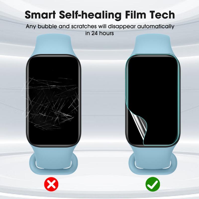 3-12PCS Hydrogel Film For Xiaomi Mi Band 9 Pro Screen Protector Anti-scratch Soft Protective Film Not Glass For Mi Band 9 Active
