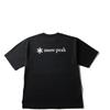 Snow Peak New STandard Back PrinTed Logo T ShirT MenS cuT   Sewn Black S nSd TS 25au004