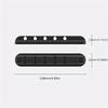 10/5/1pc Multi-Slot Cable Organizer Clip - Plastic Cord Management System for Desk, Home, Office, and Car, Wire Holder Accessory