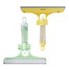 Glass Scraper Ergonomic Handle 3-in-1 Window Cleaning Tool with Spray