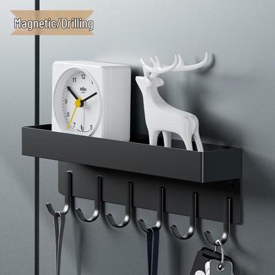 ZNMW Magnetic Key Hook & Door Storage Rack