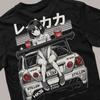 Anime Tuning Mars Retro NOS Manga Inspired T-Shirt Cartoons Japan JDM GTR Supra