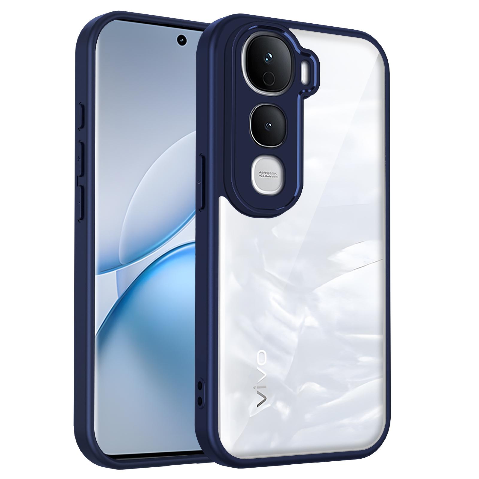 

Чехол для Vivo Y400 Чехол для телефона vivo Y400 Pro Чехол-обложка для Vivo Y400 Чехол-бампер с воздушной подушкой из силикона для vivo Y400 Pro Прозрачная матовая задняя крышка Жесткая vivo Y400 Pro