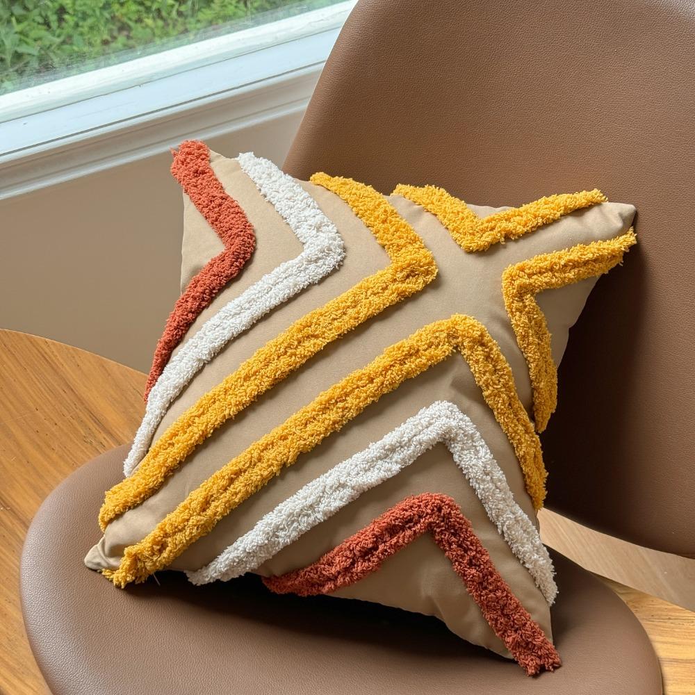 New Nordic Style Throw Pillow Case Bohemian Soft Plush Pillowcase Sofa Decor 45×45CM Cushion Cover for Living Room