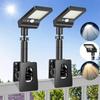 Waterproof Solar Outdoor Lights Auto on/Off 360° Rotatable Clip-On Outdoor Lights 4 Modes 60 LED Garden Lights Outdoor Use