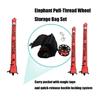 High Visible Inflatable Scubas Signal Tube with Diving Spool Reel and Clip Open Bottom Safety Inflatable Dives Float