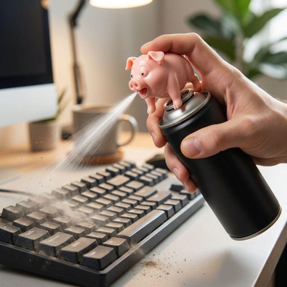 Cartoon Cute Pig Spray Head 3D Printed Tool Can Pig Nozzle Decorative Pig Nozzle Holiday Present