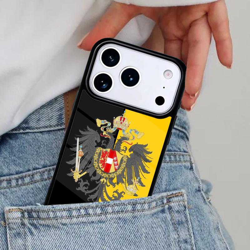 Russia Russian Coat Of Arms Phone Case for iPhone 17ProMax 12 13 14 15 16e 17 Pro Max Plus Air Cover