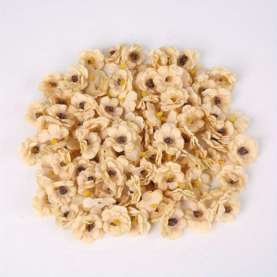 

20 шт. 3 см разноцветные головки цветов ромашки, мини-шелковые искусственные цветы для свадьбы, украшения дома, Рождественский венок, скрапбукинг 20pcs жёлтый