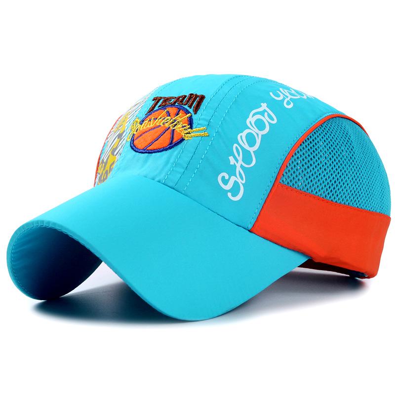 Summer Outdoor Sports Children Baseball Cap New Student Quick Drying Mesh Baby Sunhat Boy Girl Snapback Caps Kid Fishing Hat
