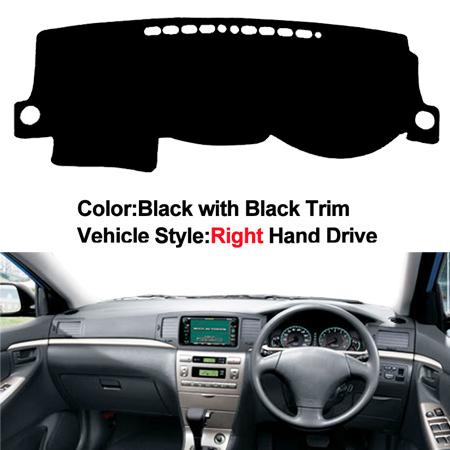 Car Auto Dashboard Cover Dashmat Pad Carpet Dash Mat Cushion For Toyota Corolla Altis Runx Allex 2002 2003 2004 2005 2006 2007
