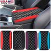 Universal Car Leather Armrest Pad Cover Protector Center Console Box Cushion Mat