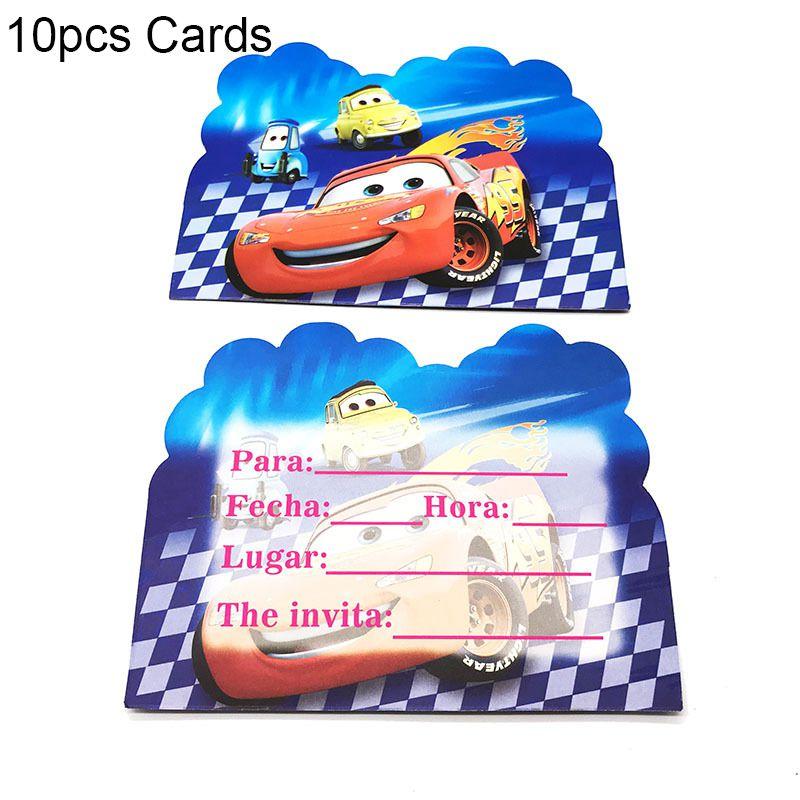 Mcqueen Cars Theme Birthday Party Supplies Decor Kids Baby Shower Banner Plates