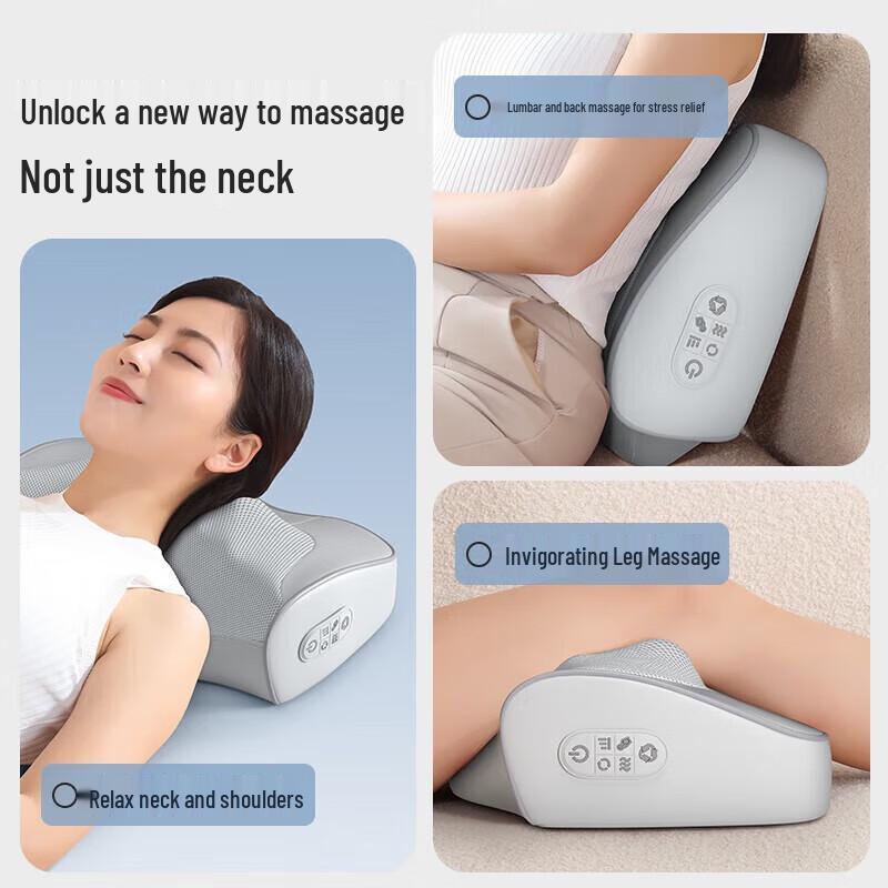 AUX Neck and Shoulder Massage Pillow with Heat