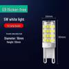 G9 LED Corn Light Bulb, Energy-Saving Halogen Replacement, 220V Low-Voltage, G4 Pin Lamp Beads
