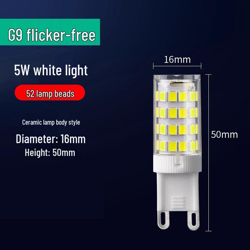 G9 LED Corn Light Bulb, Energy-Saving Halogen Replacement, 220V Low-Voltage, G4 Pin Lamp Beads