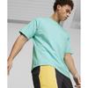 Puma X Melo Boxy Tee Solid Color Crew Neck Casual Short Sleeve T-Shirt Men Tops Light-Green 621703-01
