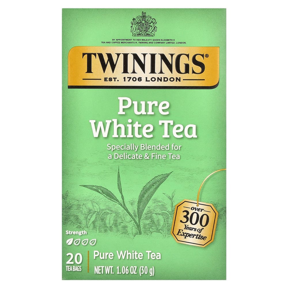 Twinings Pure White Tea, 20 Tea Bags, 30g (1.06 oz)