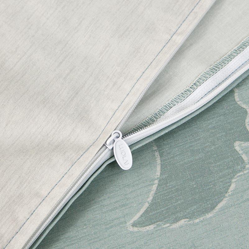 Luolai Moon Ran Xiaoxing Bettwäscheset aus reiner Baumwolle