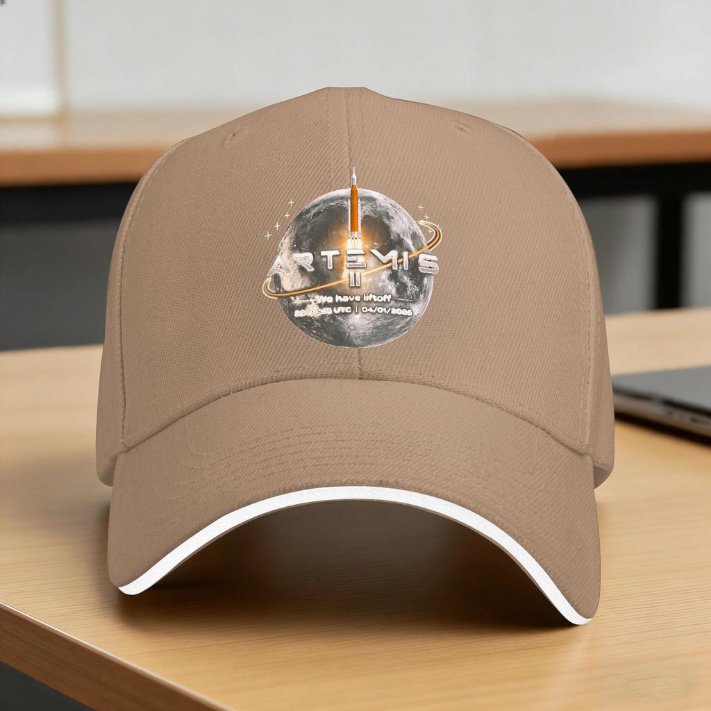 Artemis II Rocket Launch Mission To The Moon Artemis Casual Baseball Cap Summer Trucker Hat Sun Visor Kpop Snapback Cap