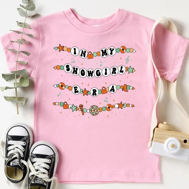 In My Showgirl Era Toddler T-Shirt Showgirl Kids Friendship Bracelet Tee Gift Unisex T-Shirt XL