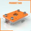 Wood Trimmer Router Base Adjustable Mounting Replacement Portable Slotting Bracket for 64-65mm