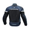 Motorcycle Protective Carbon Mesh Jacket Navy Black M [KOMINE] JK-1573 07-1573 Men's
