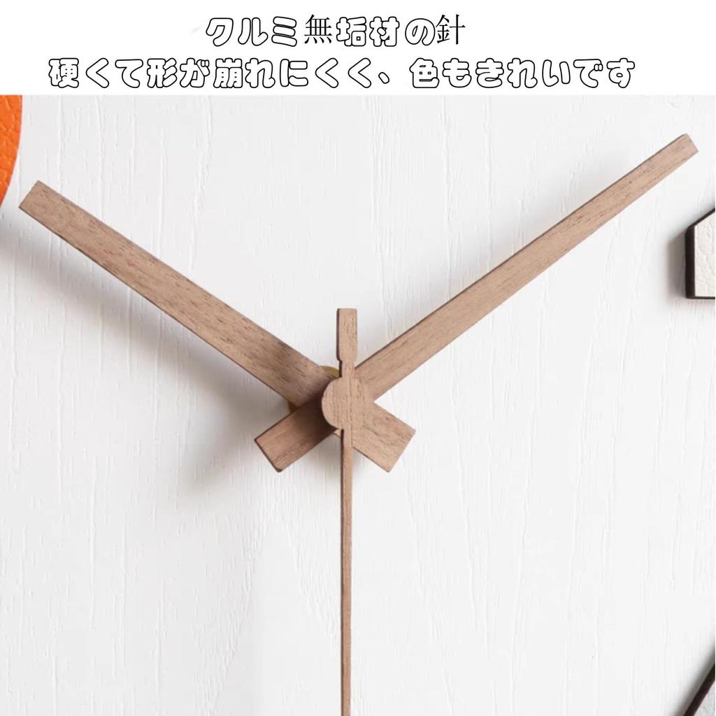 Wall 3D Wall Clock Western Easy to 3D Diameter Clock, Nordic, Stylish, Silent, Numbers, Clock, Interior, Style, Quiet, Read, Numbers, 30cm, Quiet,