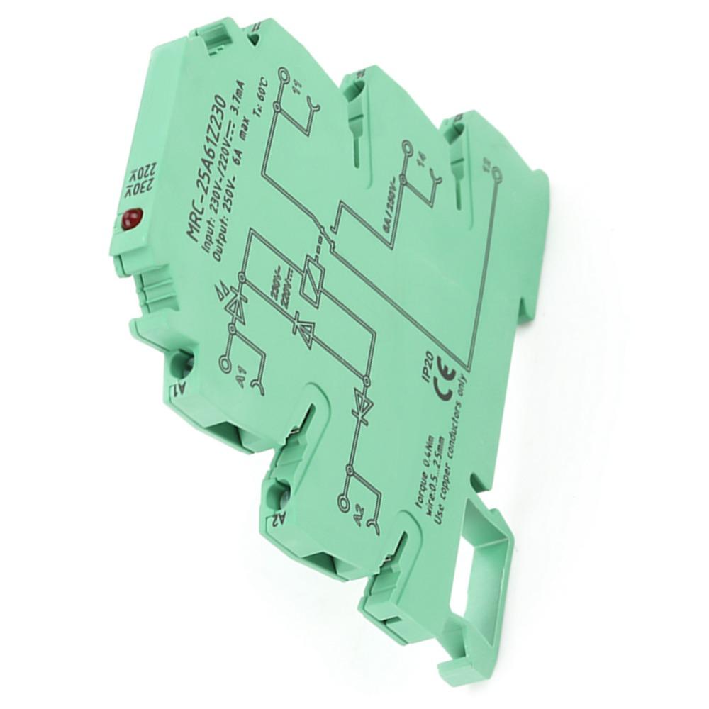 6.2mm Thickness Ultra-thin Relay 230VAC/220VDC Ultra-thin PLC Relay  Industrial Control