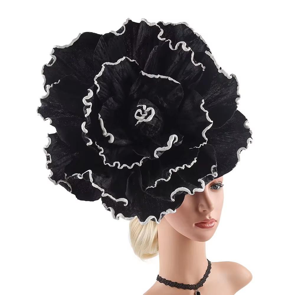 Exquisite Vintage Fascinator Hat Elegant Masquerade Hair Band Photography