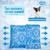 Dog Cooling Mat Pet Cooling Chill Pad Cool Blanket Water Injection Durable Cooling Dog Bed Mats for Extra Large Dogs Cats for Kennels Crates Beds
