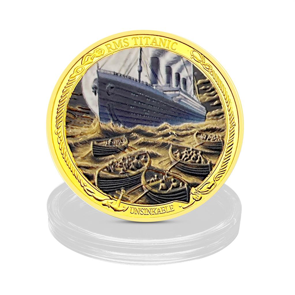 1 PC 1881 Wanderer Foreign Trade Commemorative Coin Coin Diameter 38MM