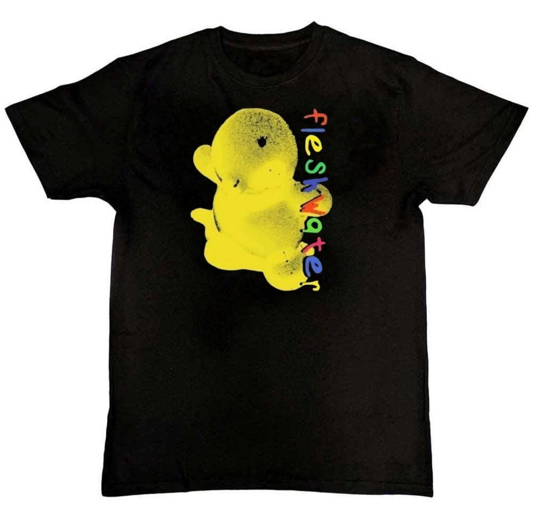 Fleshwater Band Yellow Ducky Graphic Print Mens T-Shirt S-4XL L