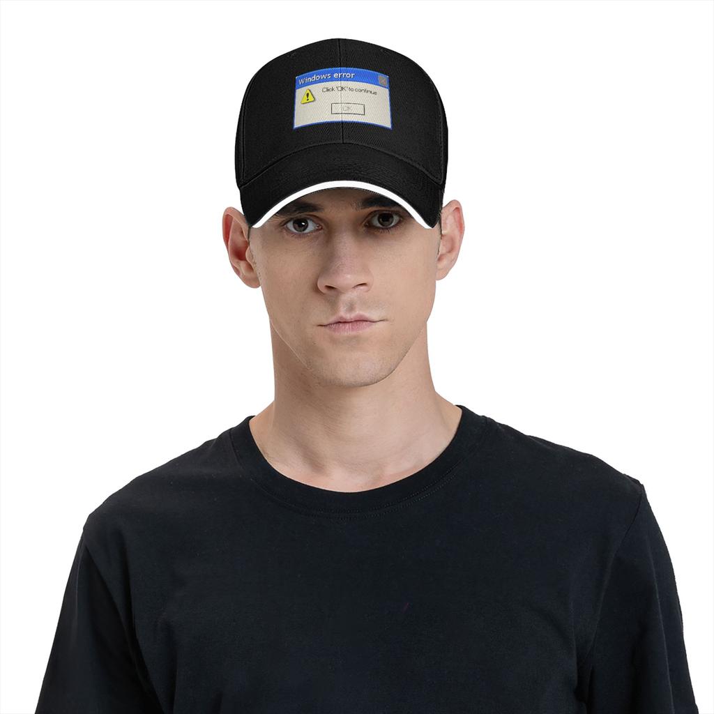 Windows XP Baseballkappe Unisex-Teenager Print Trucker-Mütze Sommer Vintage Outdoor Fitnessstudio Atmungsaktive Baseballkappen