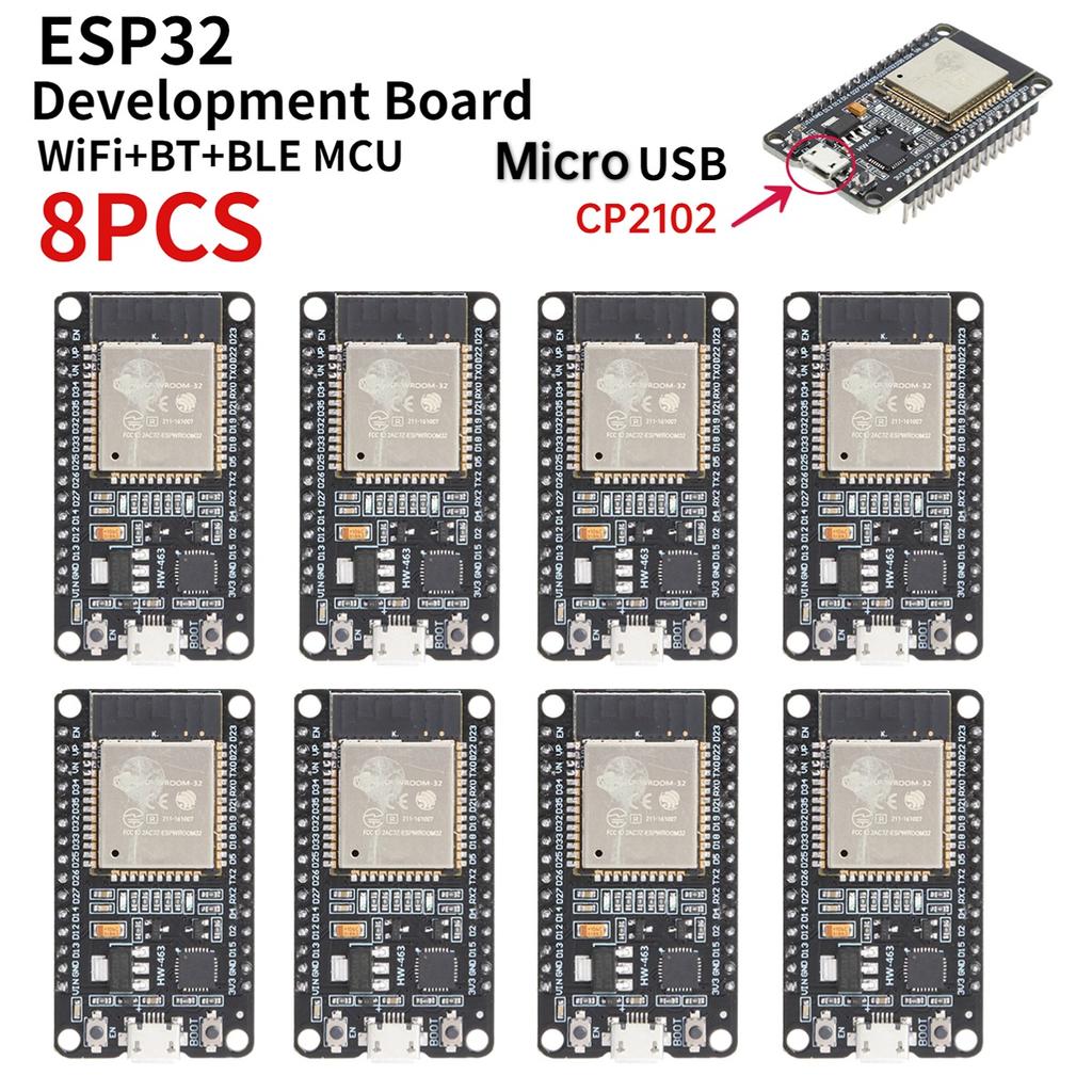 ESP32 -32 Development Board TYPE-C CH340C/ USB CP2102 WiFi+Bluetooth Ultra-Low Power Consumption Dual Core Wireless Module