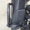 Haojue UHR150 Motorcycle Matte Black Exhaust Guard: Anti-Collision & Anti-Scald, Easy Non-Destructive Installation