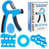 Adjustable Grip Strength Trainer 5-Piece Set