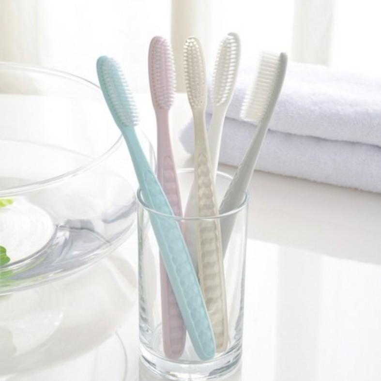 [Wangta] Toothbrush Soft Gold / Basic Stone / Hard Black (1Unit - 10 Pieces)