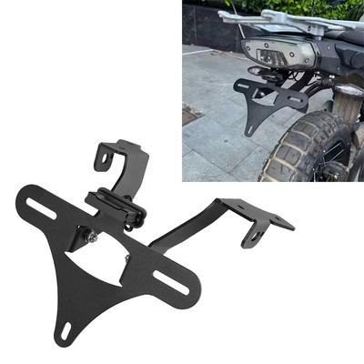 For Cfmoto 450MT Cf Moto MT450 Motorcycle License Plate Bracket Short Tail Modification Registration Plate Holder with LED Light