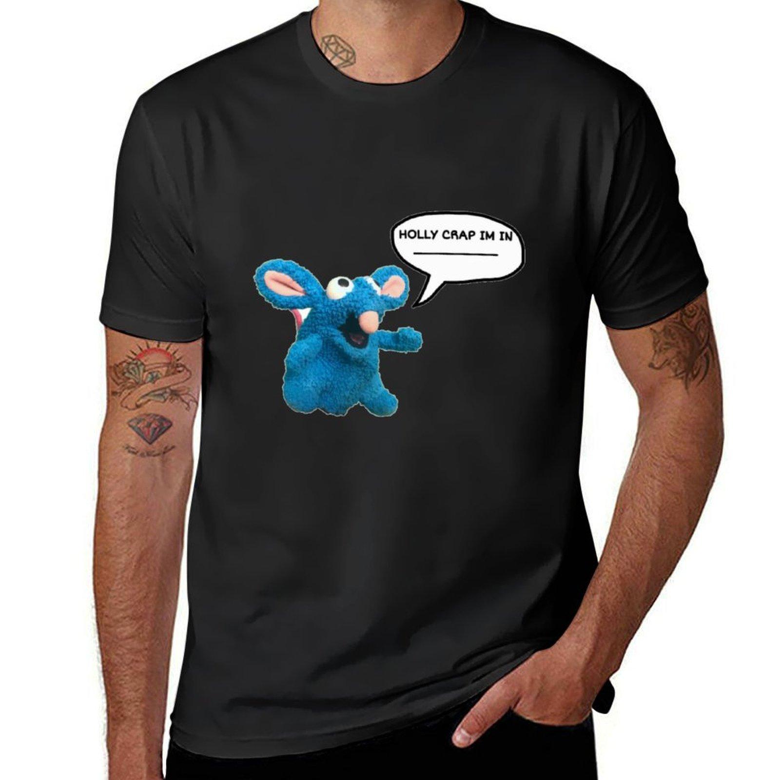 

Tutter who lives in the Big Blue House119 Tshirt plain cute tops blanks mens graphic tshirts 4XL