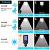 Sensor Street Lamp 3 Light Modes Outdoor Waterproof Security Solar Lamps Garden Terrace Garage Door Street Lighting 72COB
