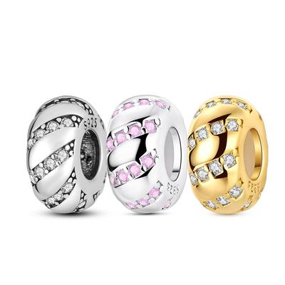 Zircon Elegant Orbit Lsolation Bead Copper Colors For Charm Copper Colors Genuine Bracelets For Jewellery Crafting