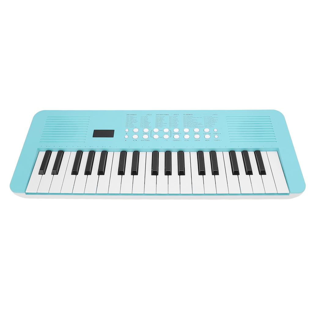 37 Key Electronic Keyboard 200 Tones 200 Rhythms 35 Demos Multi Functional Digital Piano Keyboard