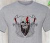 God of War Ragnarok - Kratos Skull and Blades - Super Soft Shirt - Fast Shipping